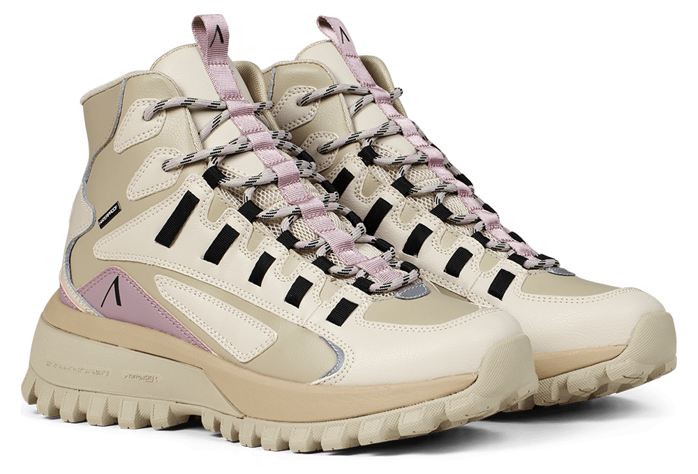 ARKK Essential Line Apaze Hightop Leather HL T-S19 | Eucalyptus Oyster Gray | Women Apaze Hightop